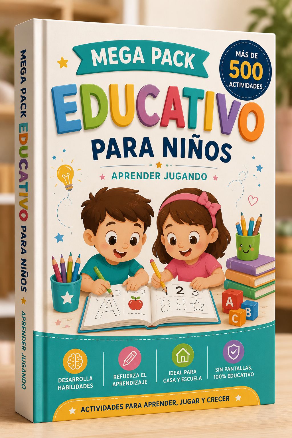 📚 Mega Pack Educativo para Niños | +500 Actividades Imprimibles